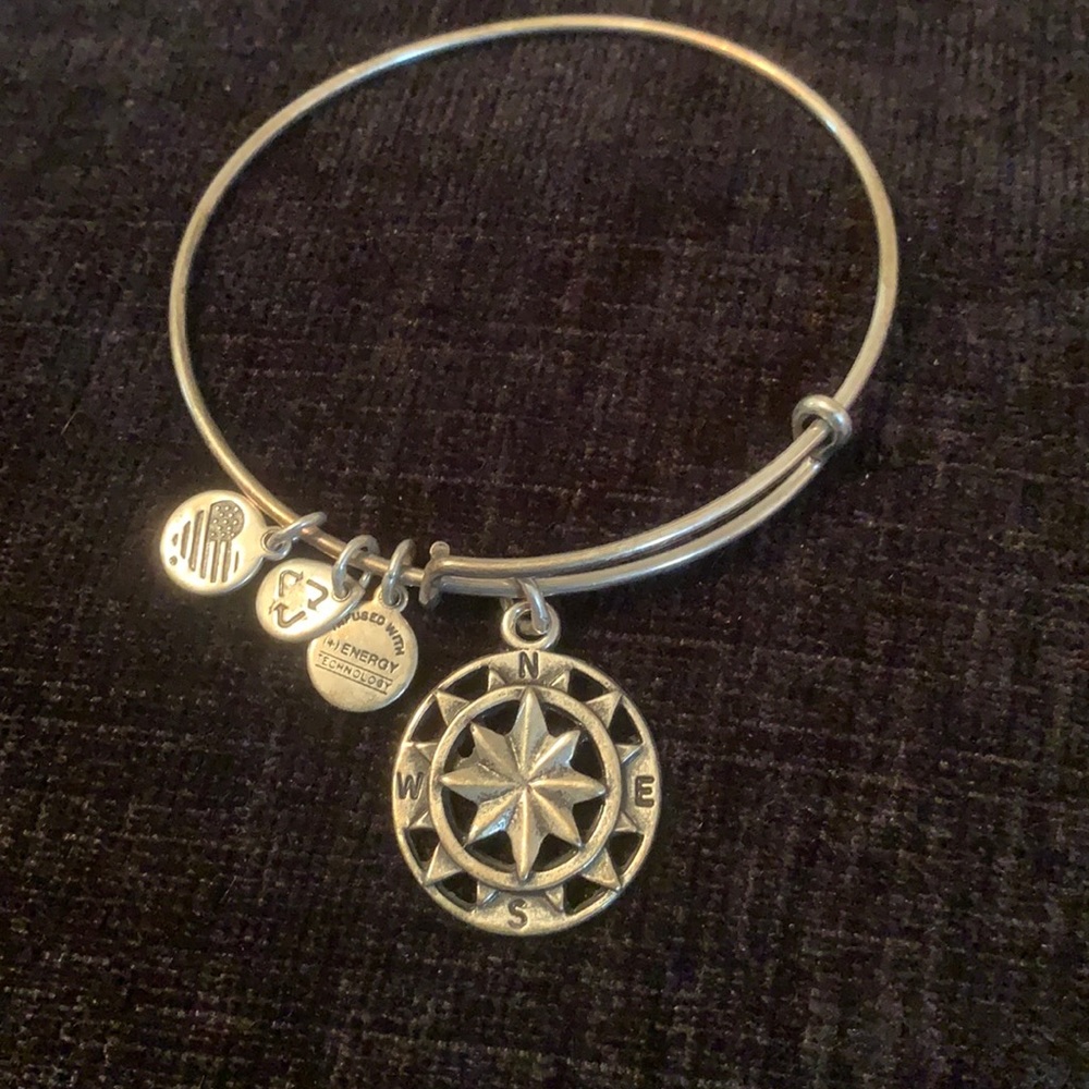 Alex and Ani compass bracelet